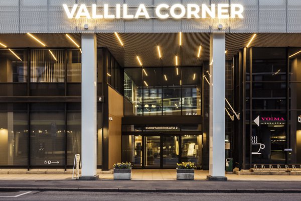 Vallila Cornerin sisäänkäynti